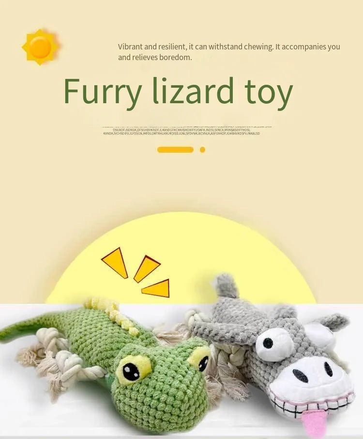 Dog Toys Pet Plush Sound Toys Wholesale Pet Supplies Bite-resistant Educational Toys  Large Dogs Puppy Pets Training Accessories