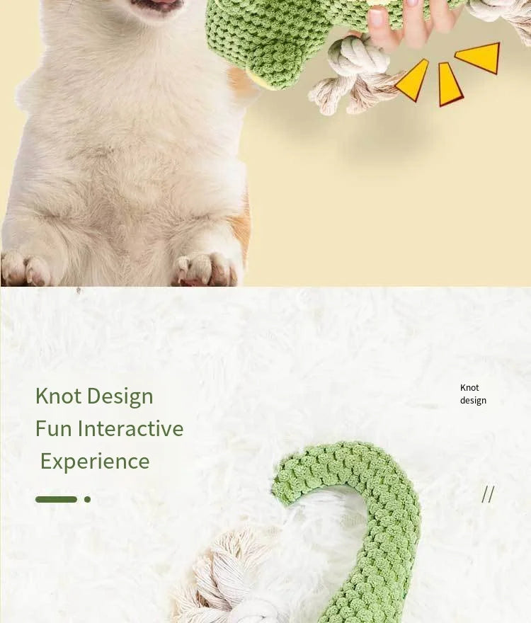 Dog Toys Pet Plush Sound Toys Wholesale Pet Supplies Bite-resistant Educational Toys  Large Dogs Puppy Pets Training Accessories