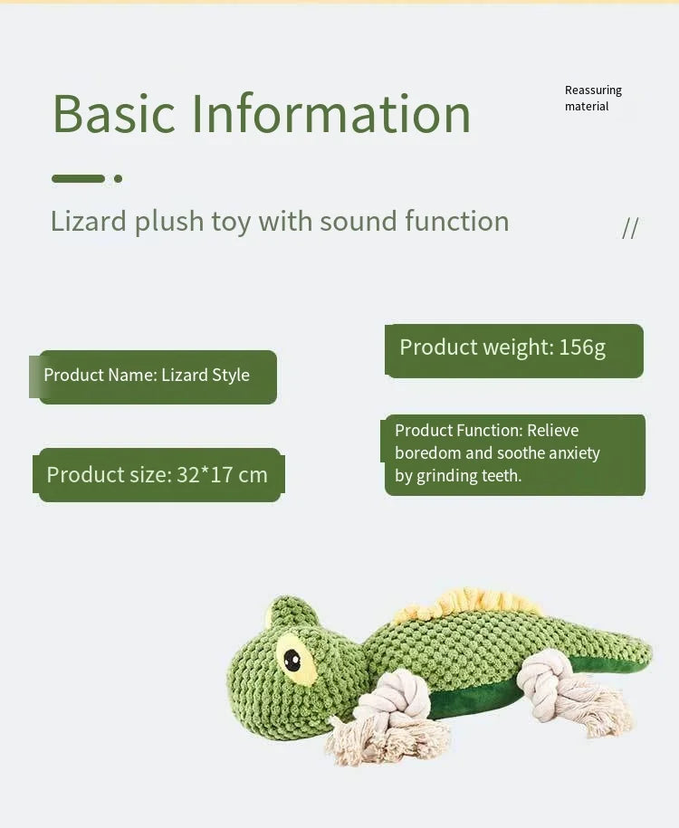 Dog Toys Pet Plush Sound Toys Wholesale Pet Supplies Bite-resistant Educational Toys  Large Dogs Puppy Pets Training Accessories